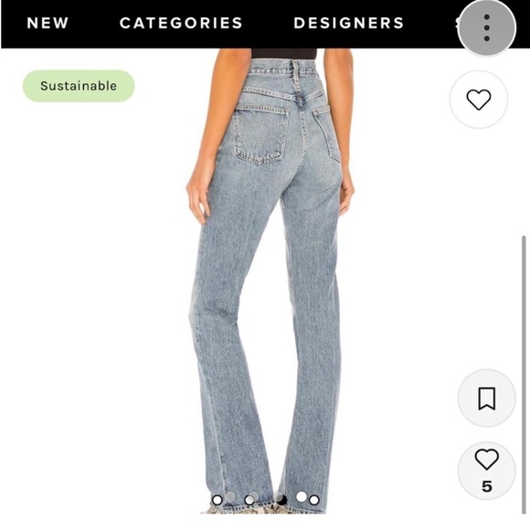 Agolde flare jeans high waisted - Picture 4 of 4